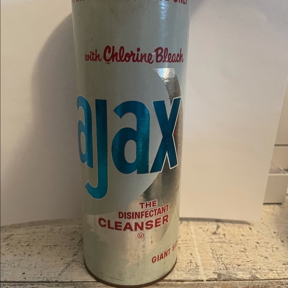 Vintage Ajax cleanser from 1960’s never opened​​​​​​​​​​​​​​